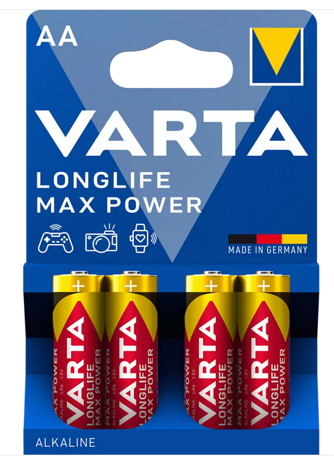 Varta LONGLIFE Max Power 4706 / LR6 im 4er Blister