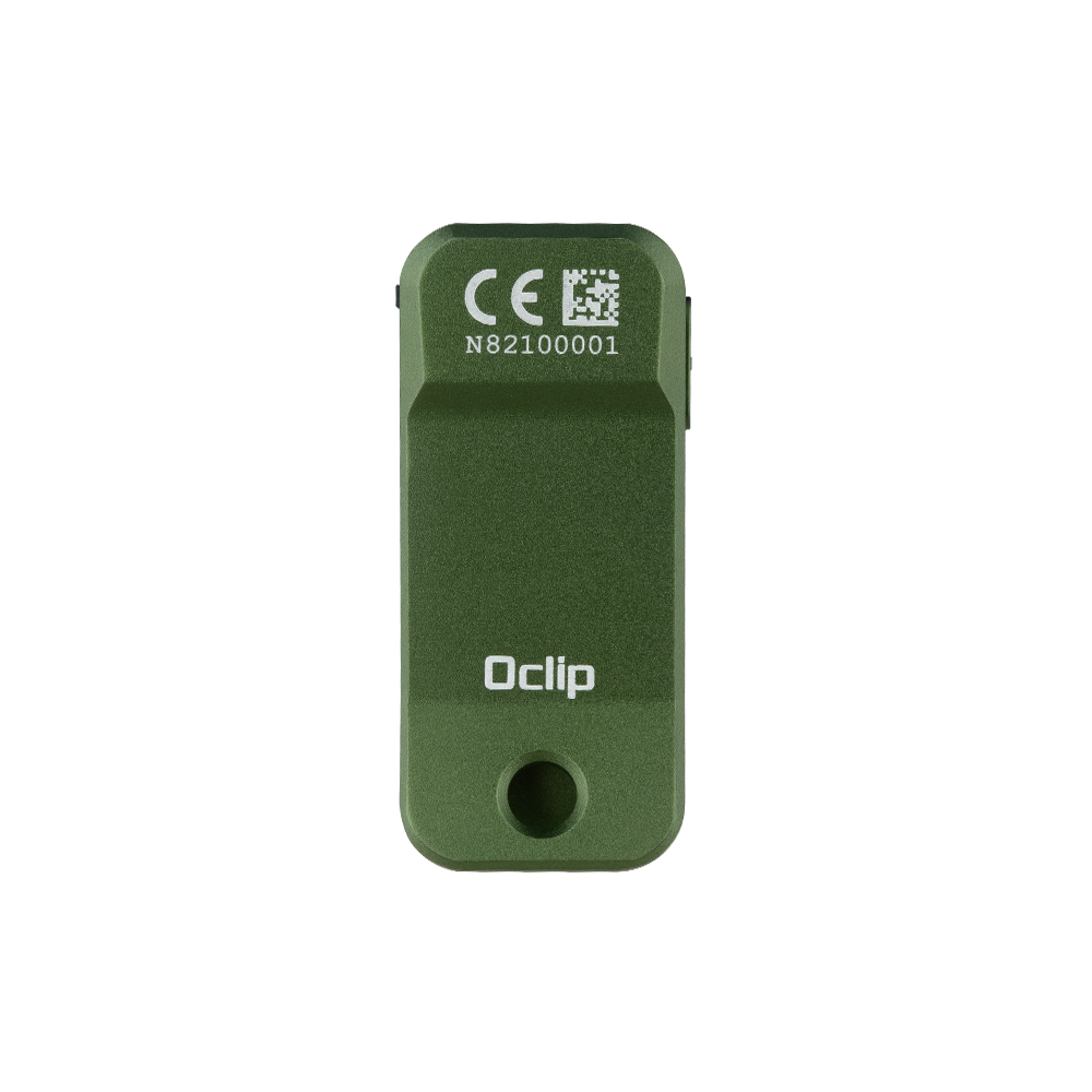 OLight Oclip OD green Mobile LED Kleinleuchte mit Clip und Magnet