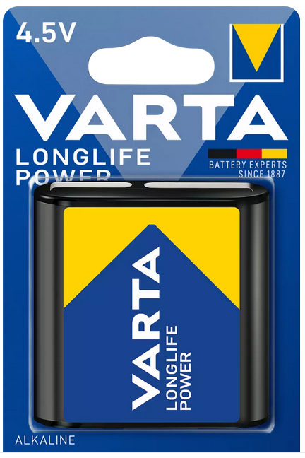 Varta Longlife Power Batterie 4912 / 3LR12 Einzelblister