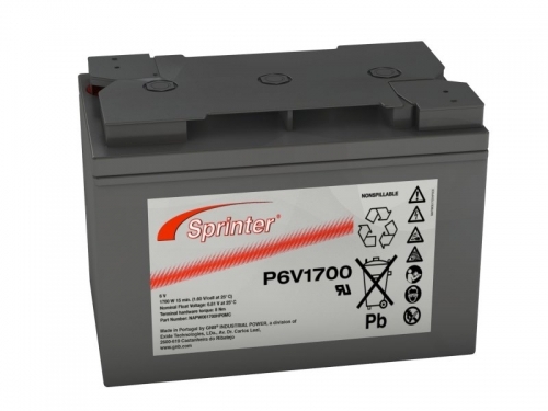 Bild Exide Sprinter P6V1700 – 6 V 122 Ah AGM-Hochleistungsbatterie