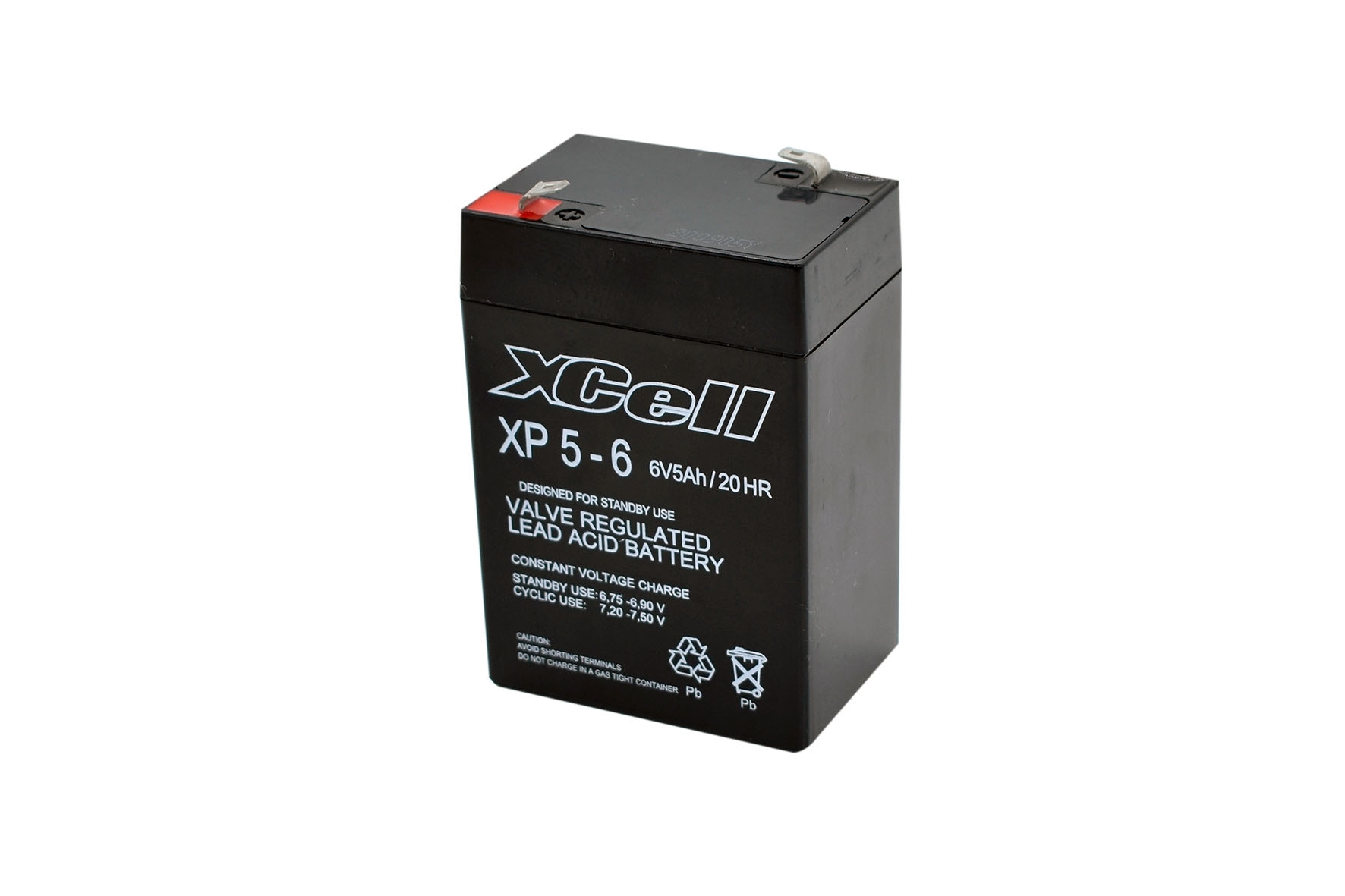 Bild XCELL XP56 Bleiakku mit 6V und 5Ah Kapazität