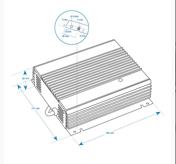 Bild Mascot Bleiakku Ladegerät 9740-36 3-Stufen-Ladung, Medical, IP21 Eingangsspannung 198 - 264 V