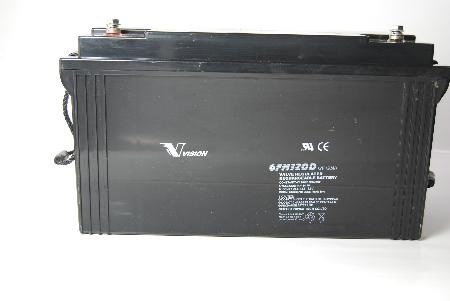 Bild VISION Bleiakku 6FM120DX mit 12V und 120Ah