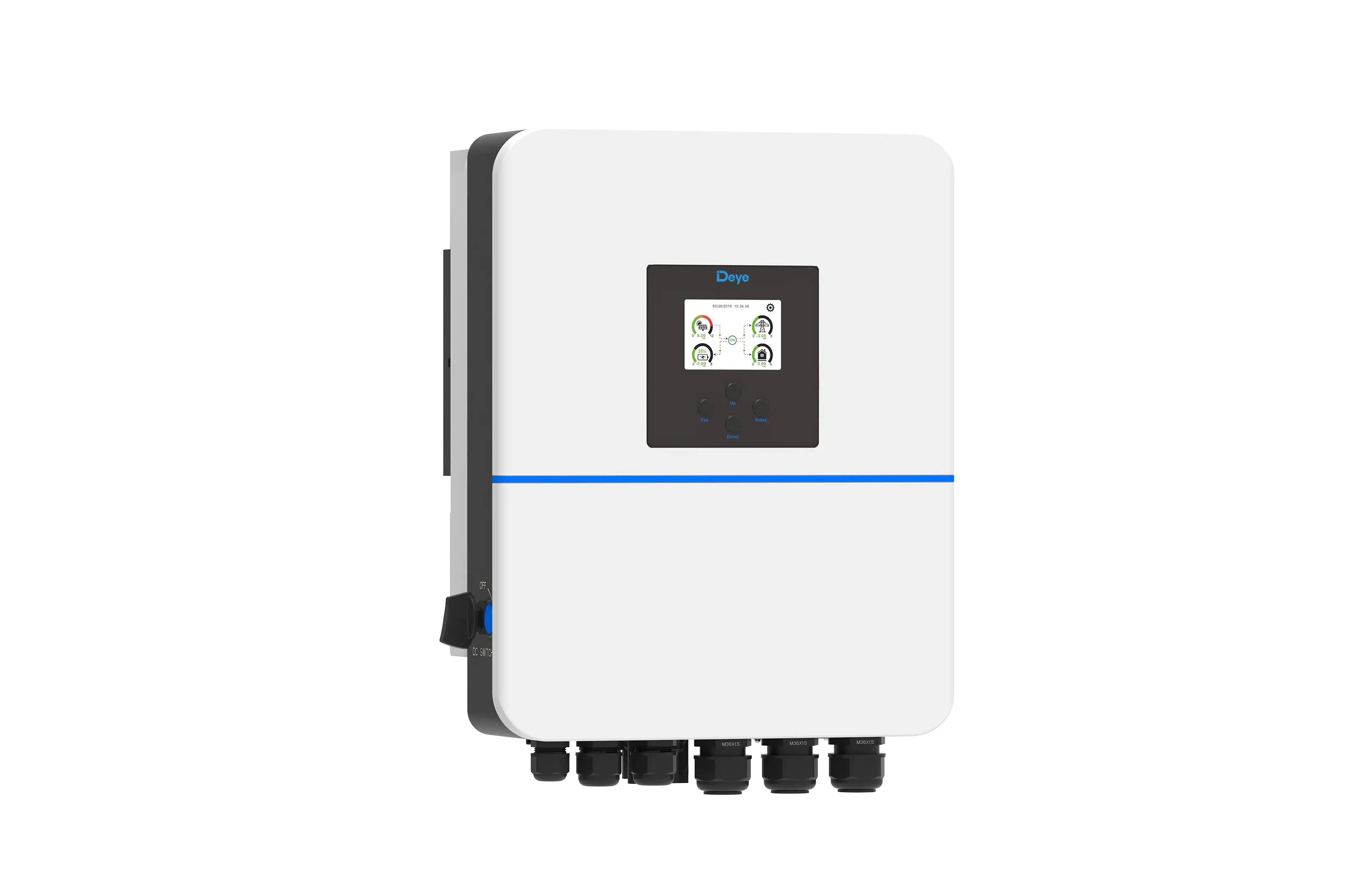 Deye SUN-10K-SG01HP3-EU-DM2 - 10 kW Hochvolt-Hybrid-Wechselrichter