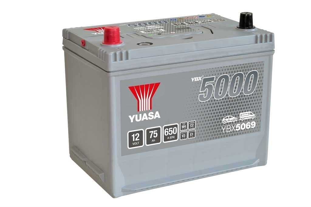 Yuasa Auto Batterie YBX5069 12V 75Ah 650A