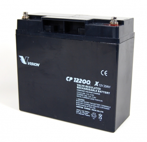 Bild Vision Bleiakku CP12200X mit 12V und 20Ah