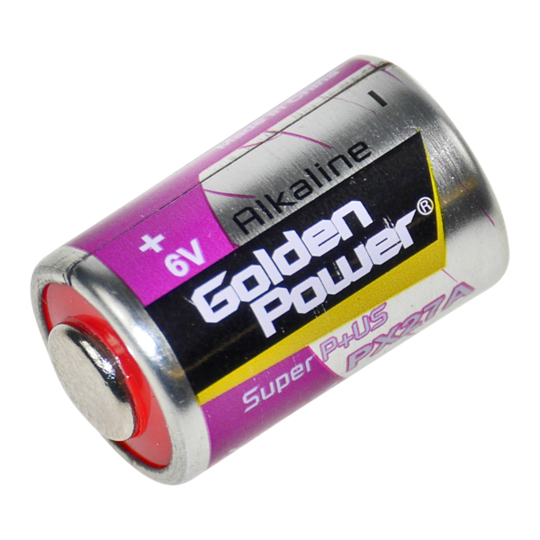 Golden Power Alkaline Batterie PX27A - 6V Spezialbatterie (Ersetzt V27PX / 4LR43)