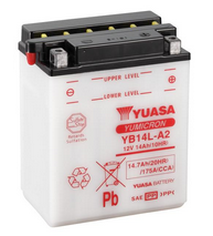 Bild Yuasa Motorrad Batterie YB14LA2DC 12V/14Ah