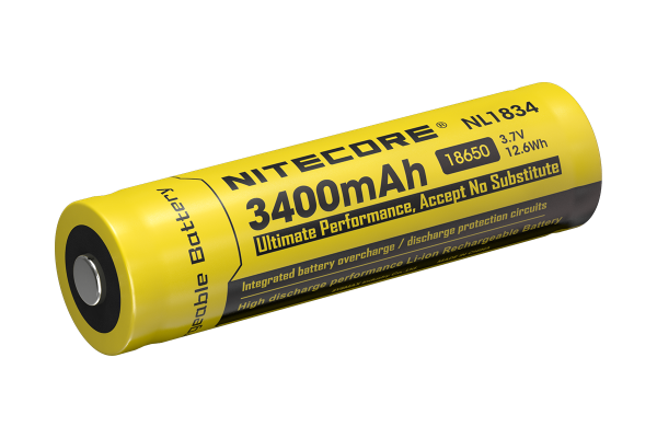 NiteCore 18650 Akku 3400mAh NL1834