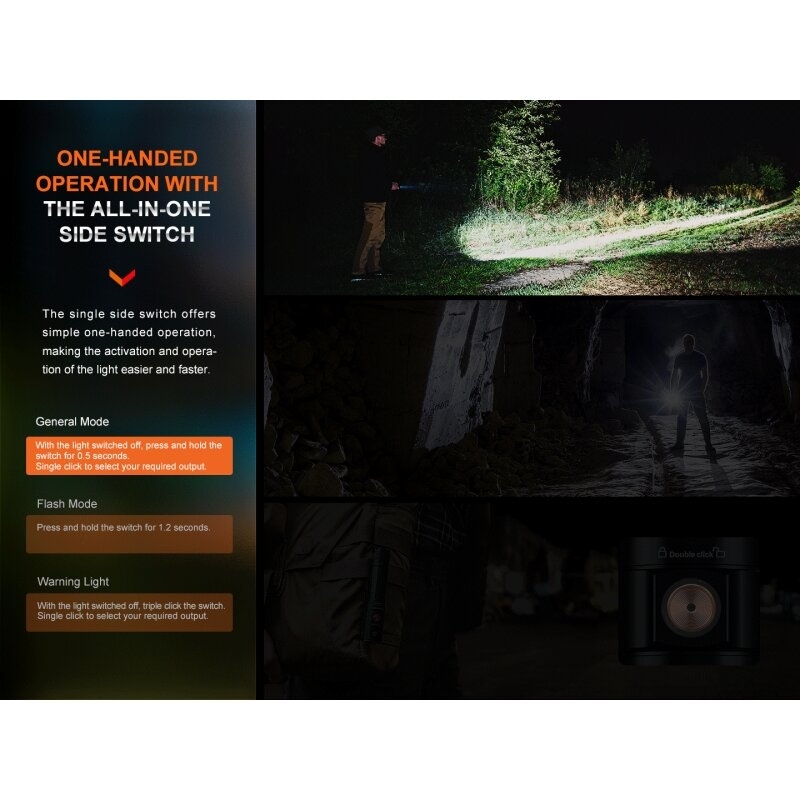 Fenix E28R V2.0 LED Taschenlampe mit USB Laden ex UC30