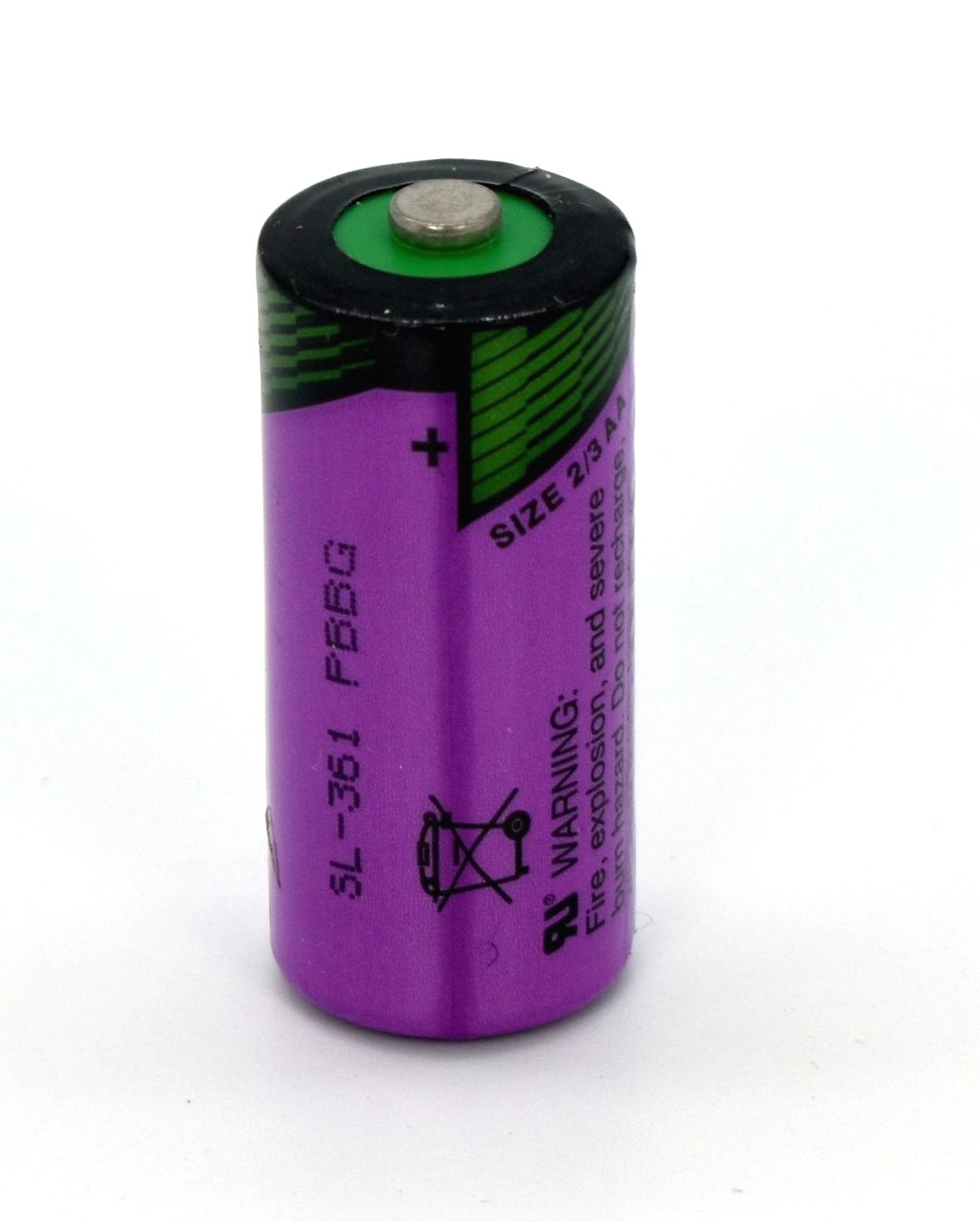 Tadiran SL-361S Lithium Batterie 2/3 AA mit 3,6 V und 1,6 Ah Tadiran SL-361S Lithium Batterie 2/3 AA mit 3,6 V und 1,6 Ah