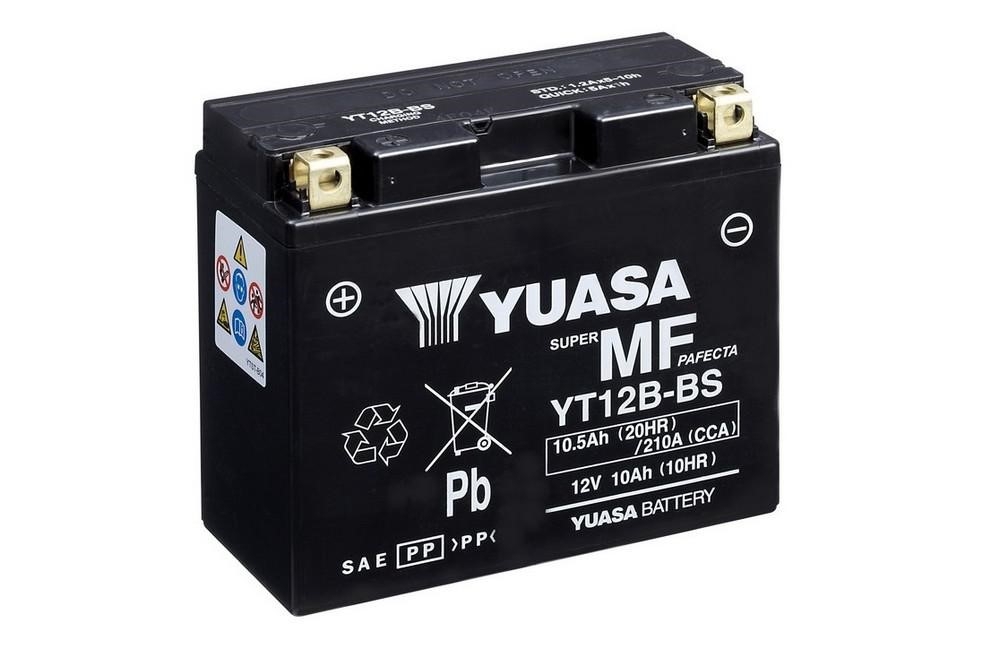 Yuasa Motorrad Batterie YT12B    12V/10,5Ah