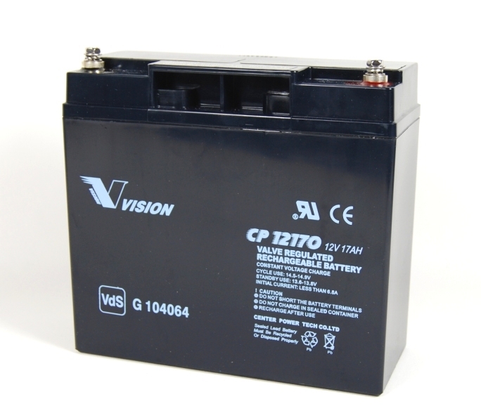 Bild Vision Bleiakku CP12170X mit 12V und 17Ah