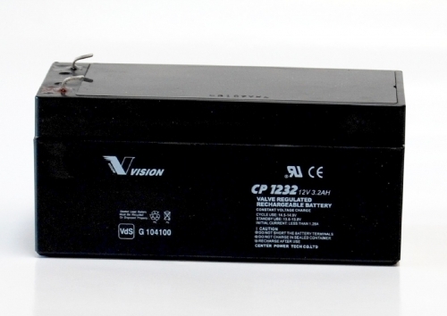 Bild Vision Bleiakku CP1232 mit 12V und 3,2Ah