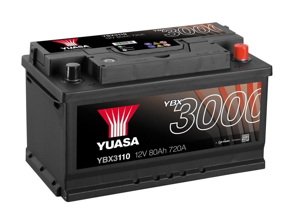 Yuasa YBX3110 – Zuverlässige Autobatterie für anspruchsvolle Fahrzeuge