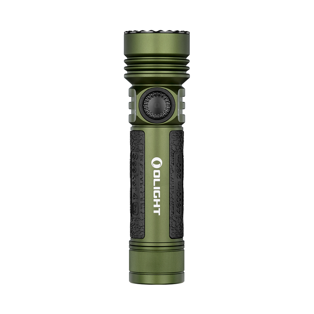OLight Seeker 4 Pro Professionelle LED Taschenlampe in OD Green