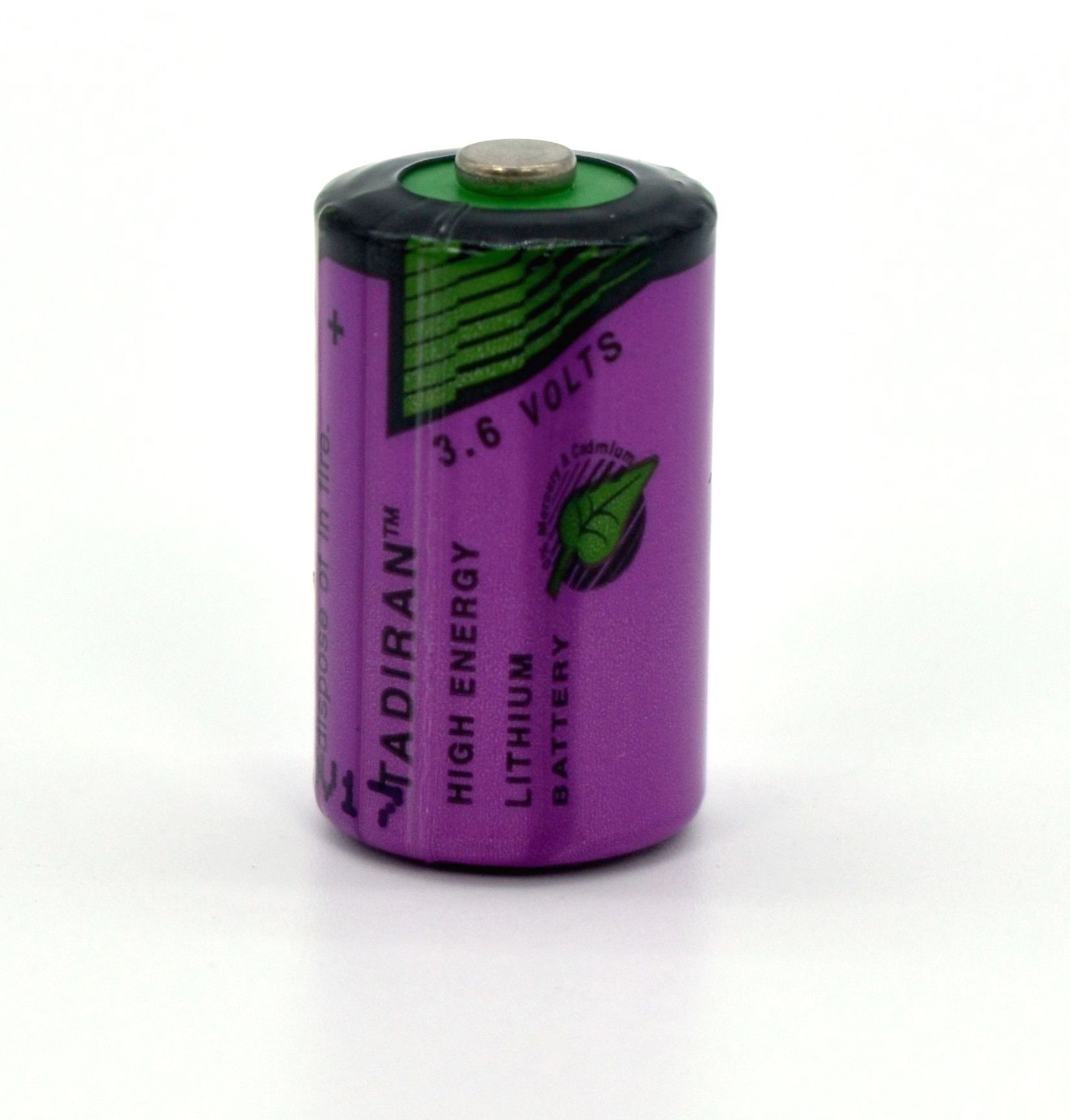 Bild Tadiran SL-550S Hochtemperatur Lithium Batterie 1/2 AA mit 3,6 V und 0,8 Ah