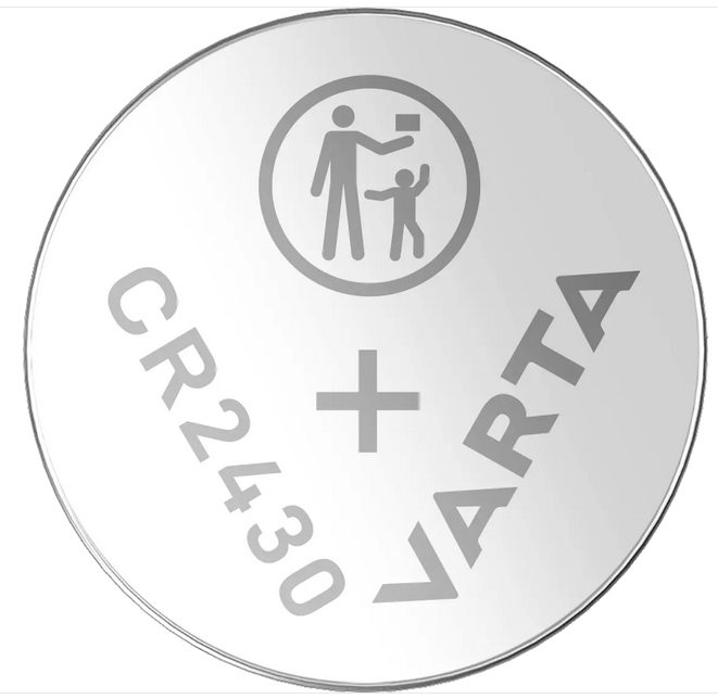 VARTA Lithium Knopfzelle CR2430 3V VARTA Lithium Knopfzelle CR2430 3V