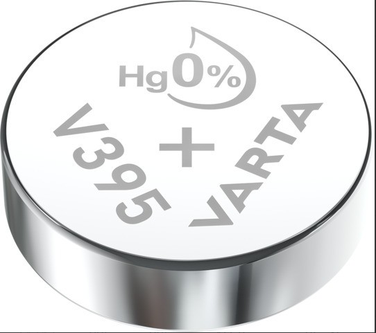 Varta Silberoxid Uhrenbatterie V395 / SR927SW 1,55 V