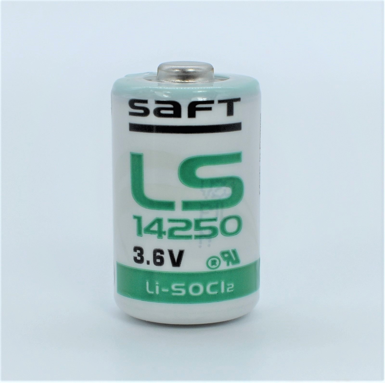 Produktbild Saft Lithium Rundzelle LS14250 mit 3,6 V und 1,2 Ah
