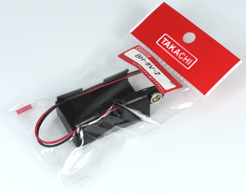 TAKACHI Batteriehalter mit Snap-Terminal + Snap für 1x 9V