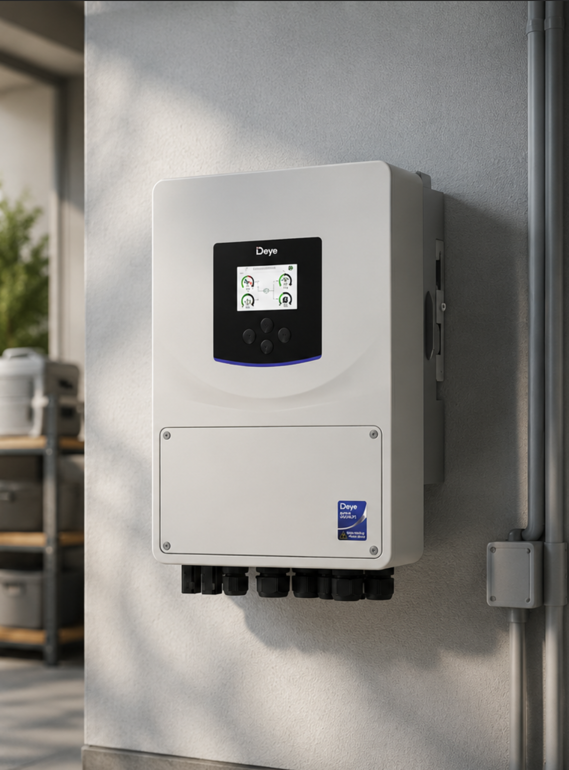 Deye SUN-6K-SG06LP1-EU-CM2 Einphasiger Niedervolt Hybrid Wechselrichter 6kW