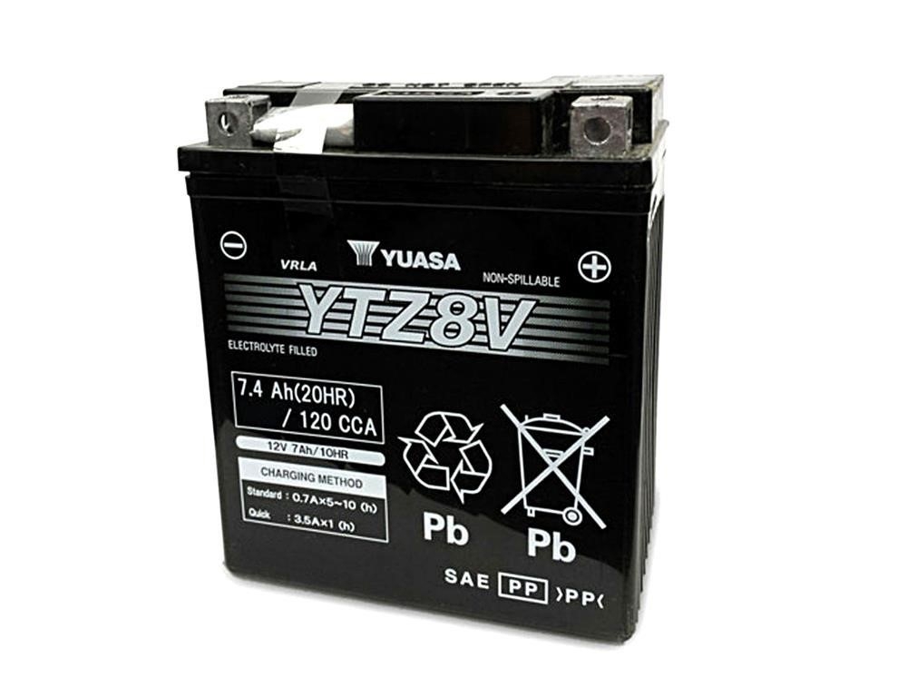 Yuasa Motorrad Batterie  YTZ8V   12V/7,4Ah
