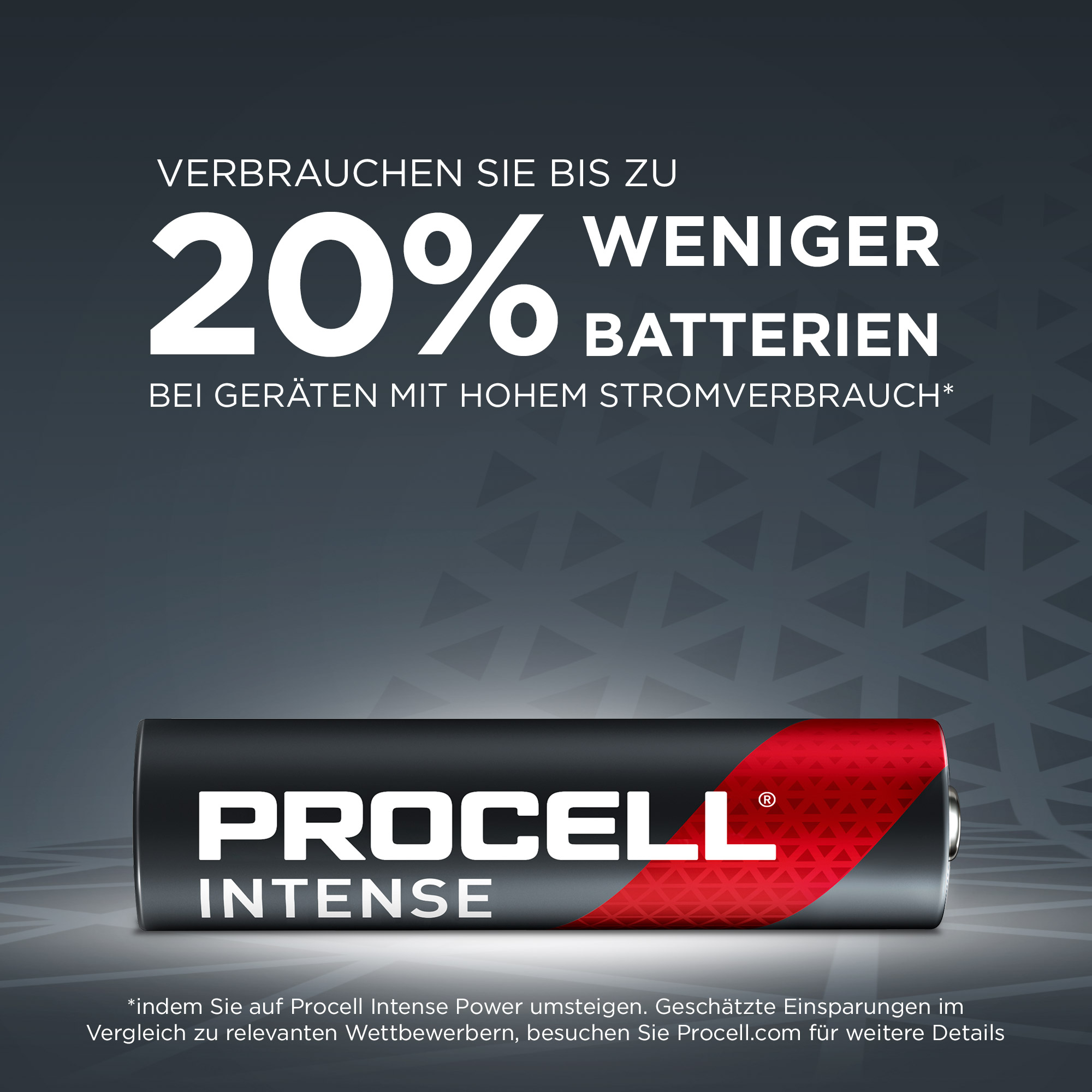 DURACELL Alkaline Procell Intense Power Micro AAA 1,5V 1461mAh