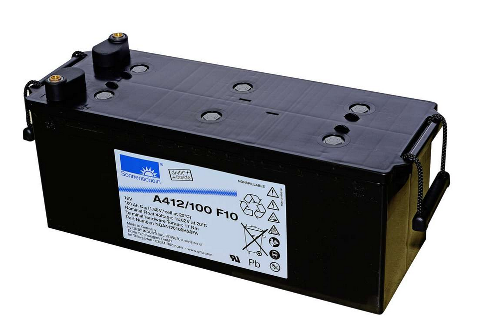 Sonnenschein Bleiakku A412/100 F10 inkl. MTZ – Hochleistungsakku für anspruchsvolle Anwendungen
