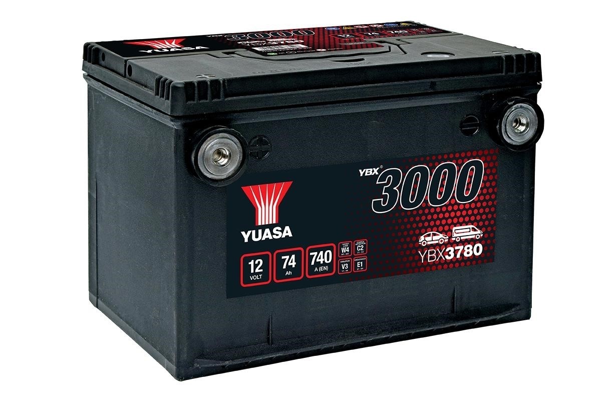 Yuasa Auto Batterie YBX3780 12V 74Ah 740A