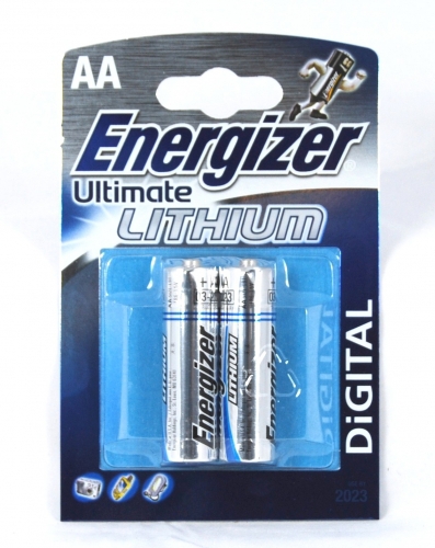 Energizer Lithium Rundzelle L91 im 2er-Blister
