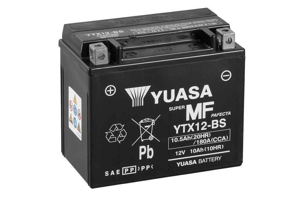 Bild Yuasa Motorrad Batterie  YTX12     12V/10,5Ah