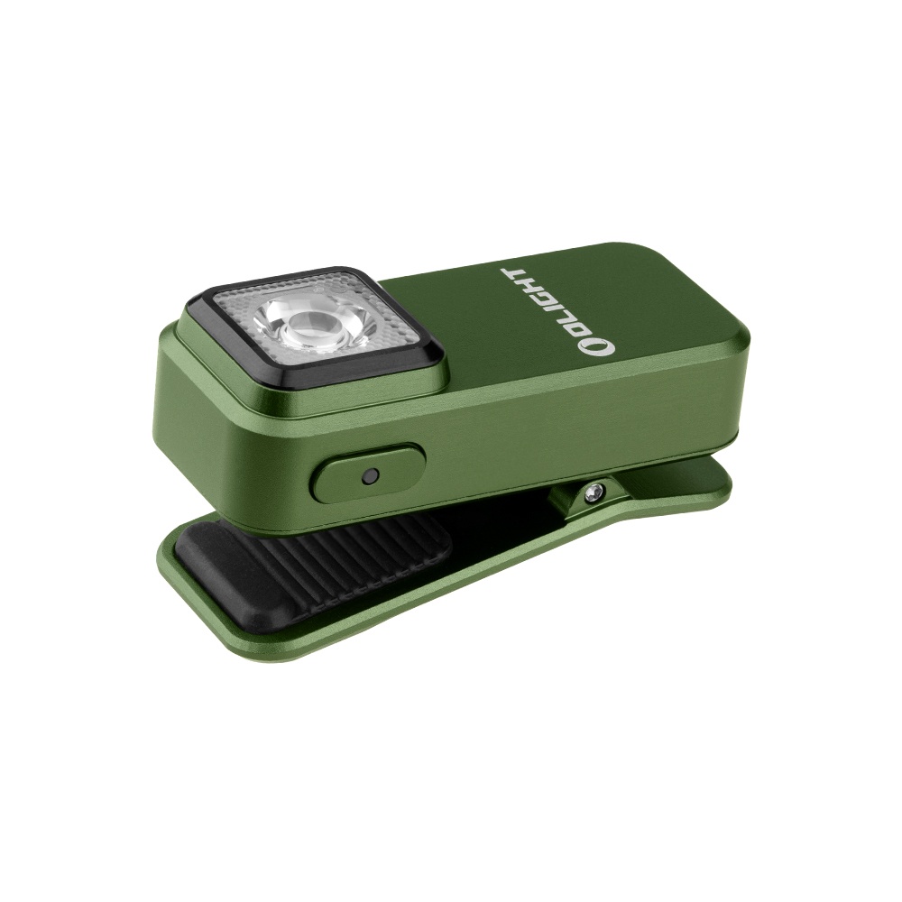 OLight Oclip OD green Mobile LED Kleinleuchte mit Clip und Magnet