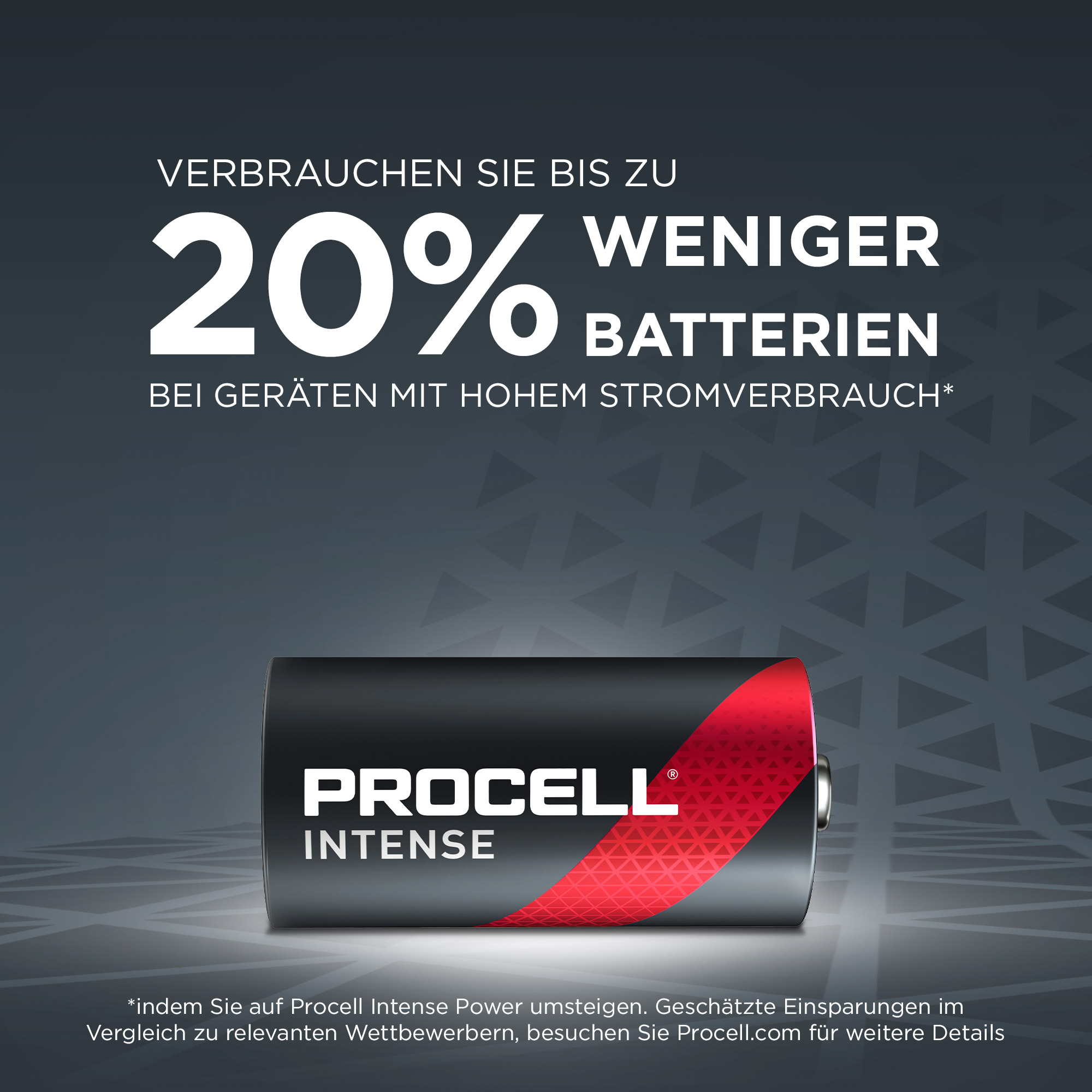 Produktbild Alkaline Procell Intense Power Baby C 1,5V 8240mAh