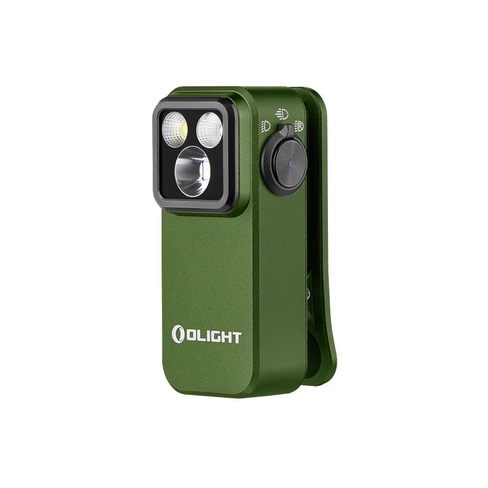 OLight Oclip Pro OD green Mobile LED Kleinleuchte mit Clip und Magnet