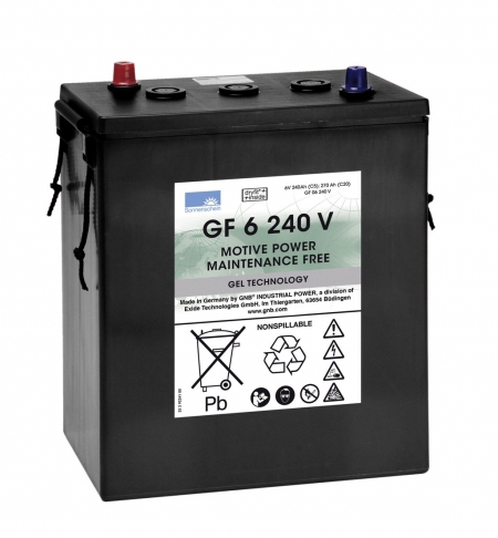 Sonnenschein GF 06 240 V – 6 V 240 Ah Gel-Batterie Sonnenschein GF 06 240 V – 6 V 240 Ah Gel-Batterie