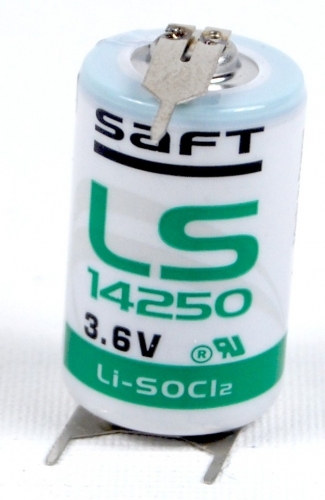 Saft Lithium Rundzelle LS14250 3PFRP