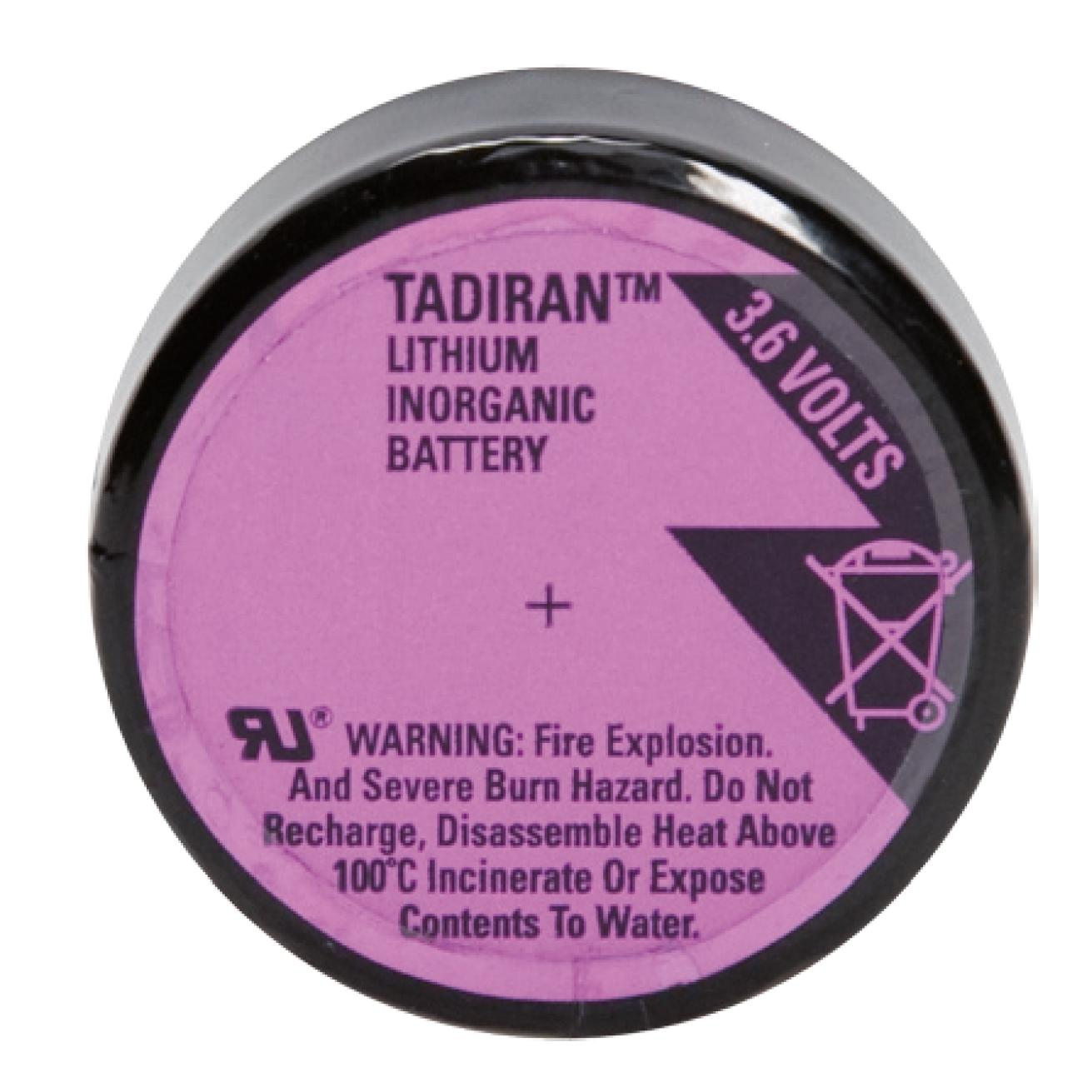 Tadiran Lithium 1/6D 3,6V 1,7Ah 33,0x9,9mm/13,1mm TADSL886P