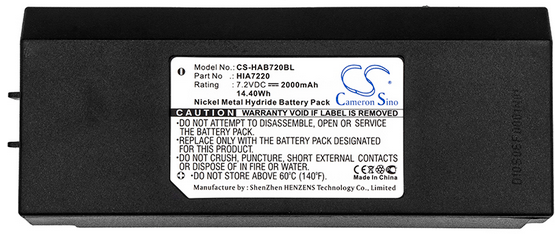 Bild Kranakku Akku passend für Hiab XD Drive NiMH 7,2V/2000mAh (p/n:16262, p/n:3786692)