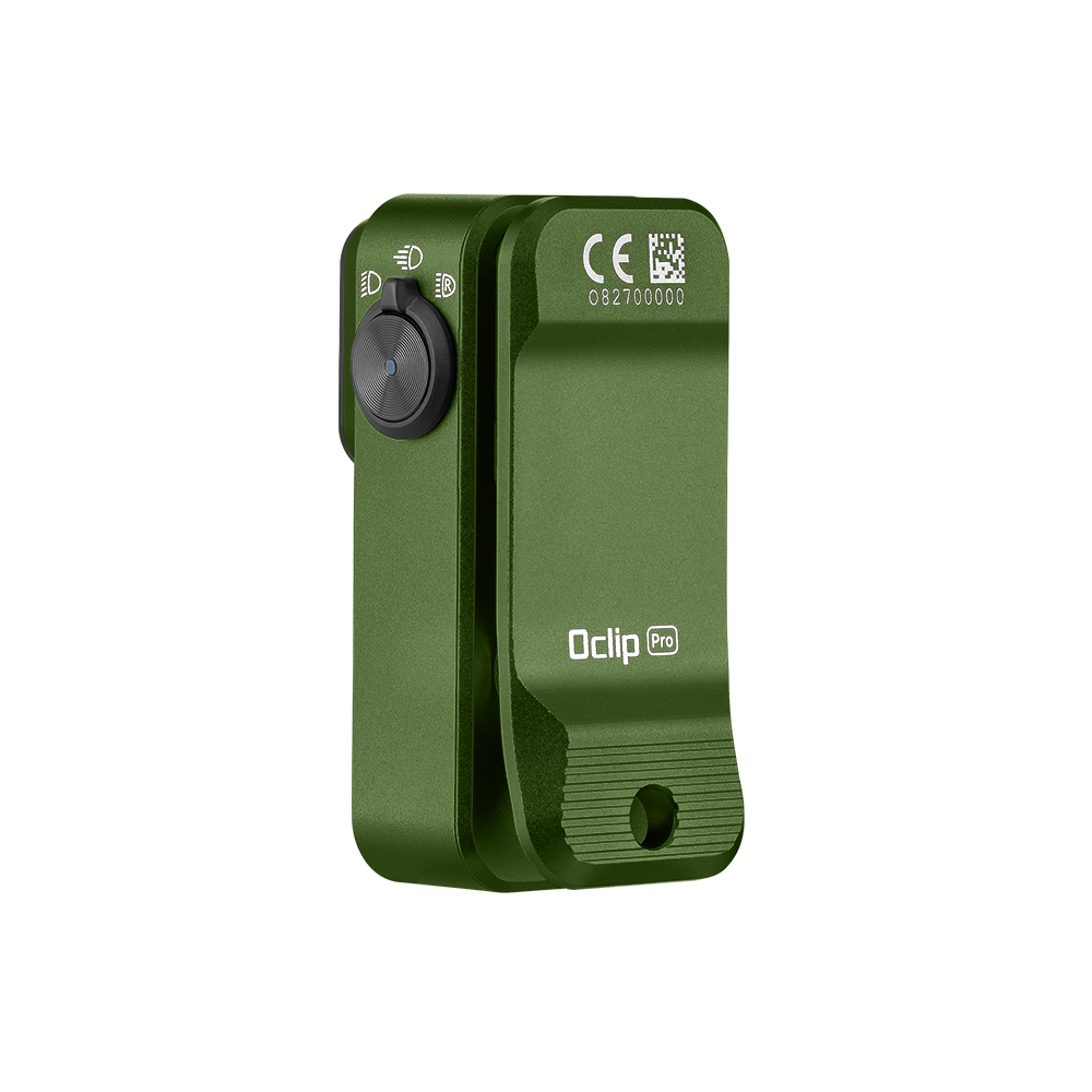 OLight Oclip Pro OD green Mobile LED Kleinleuchte mit Clip und Magnet