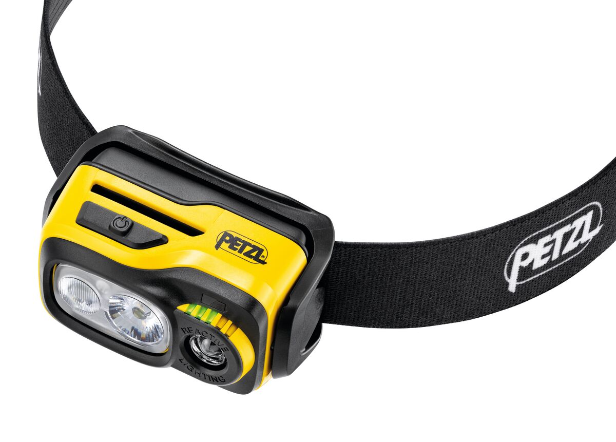 Petzl SWIFT RL Stirnlampe - schwarz/gelb