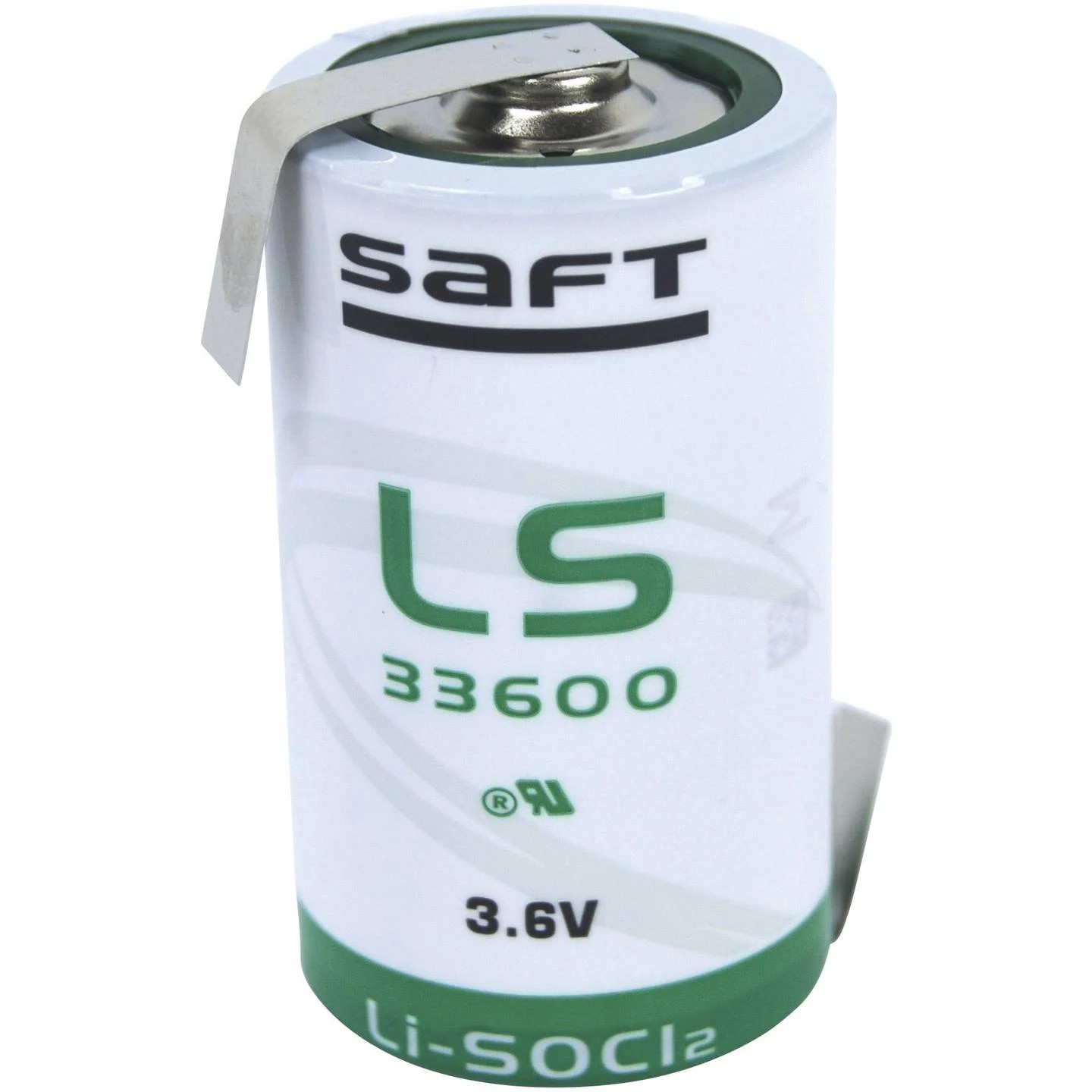 Saft Lithium-Batterie LS 33600 3,6V 17000mAh mit Z-L | SAFLS33600HBG