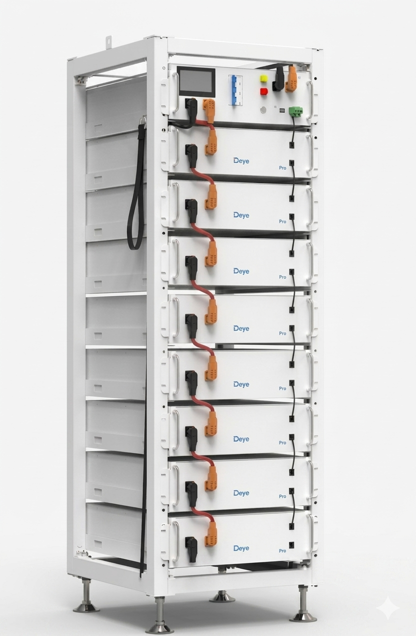 Deye BOS-G 40 PRO Hochvoltspeicherset 40,96 kWh