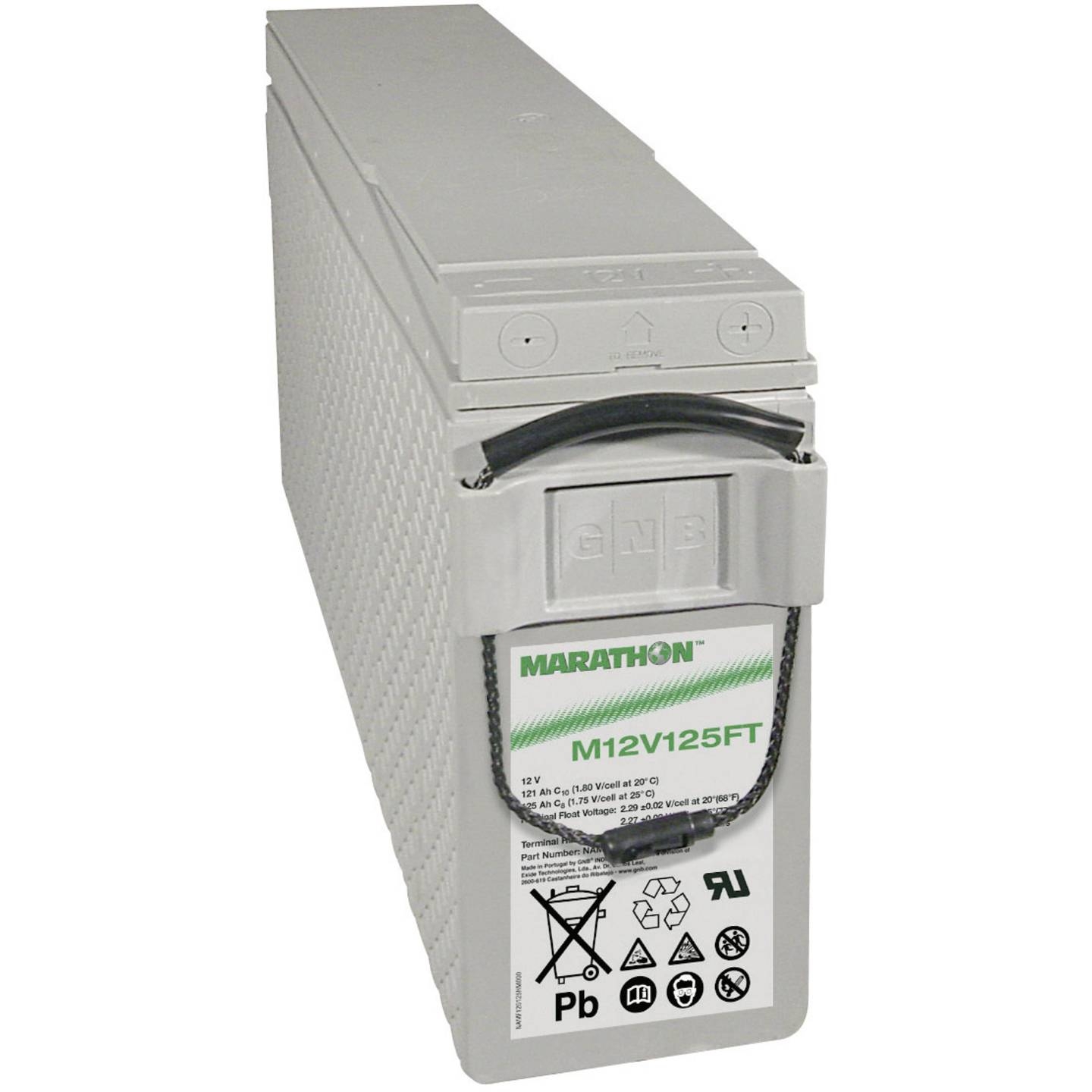 Bild Exide Marathon M12V125FT – 12 V 121 Ah Front-Terminal Bleiakku