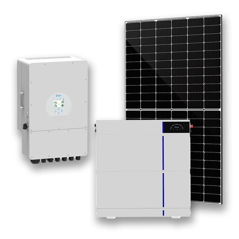 16KW PV/Solar Anlage 10.24 KWh Speicher 3Phasen Hybrid Wechselrichter 455W PERC Module