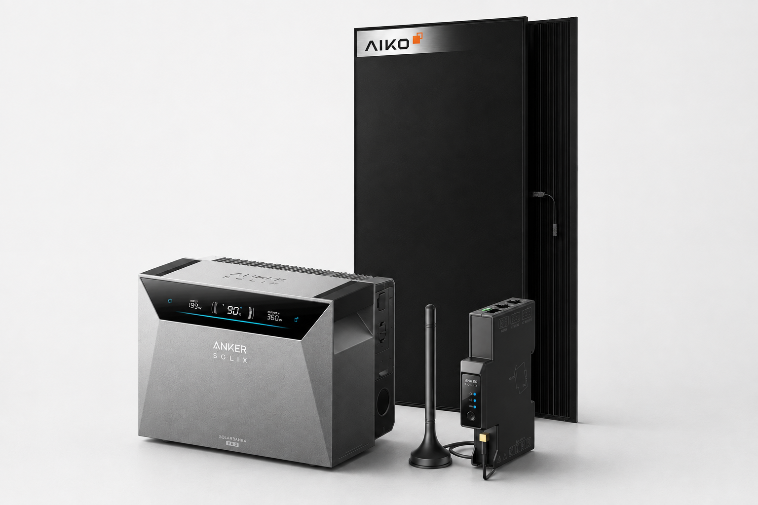 Solarbank 4 + 2 x AIKO 480 W