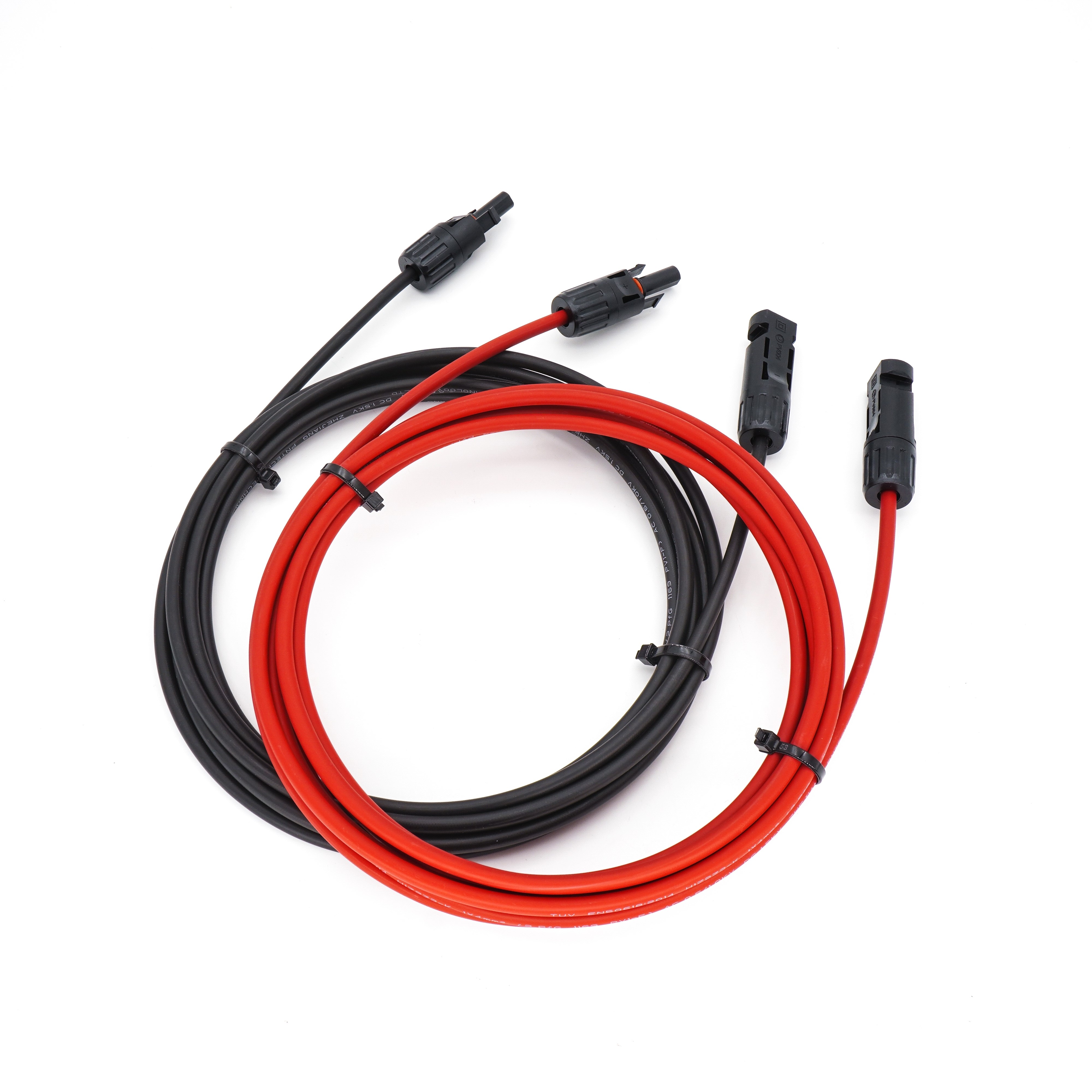Solar-Verlängerungskabel rot schwarz 6mm² – Hohe Flexibilität und Zuverlässigkeit für Ihre Solaranlage