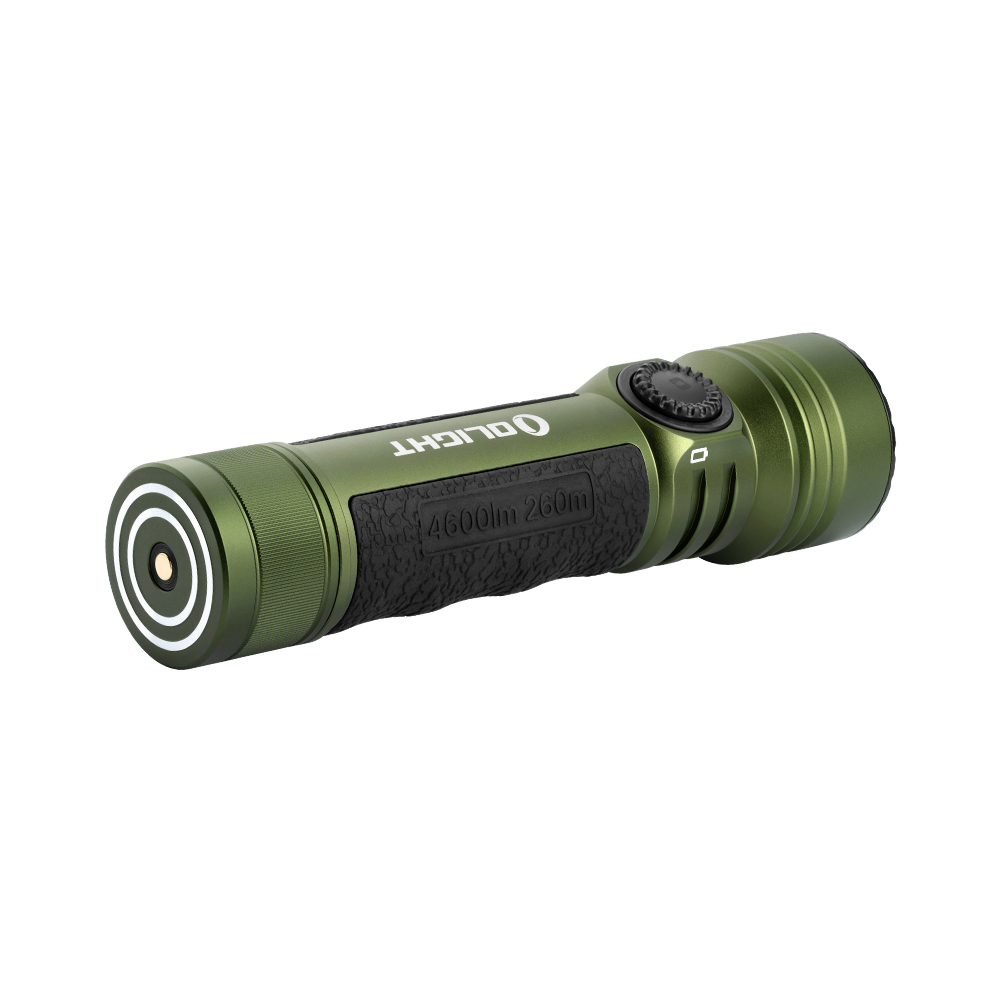 OLight Seeker 4 Pro Professionelle LED Taschenlampe in OD Green