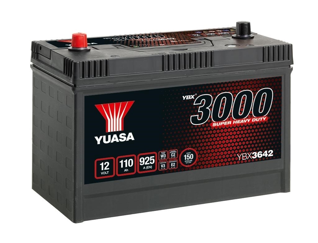 Yuasa Auto Batterie YBX3642 12V 110Ah 925A