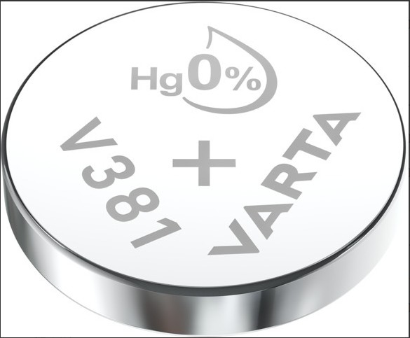 Varta Silberoxid Uhrenbatterie V381 / SR1120SW 1,55 V